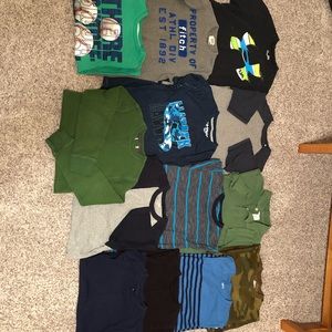 15 boys shirts